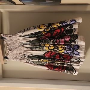 Hula Double Pa'u Skirt - Plumeria